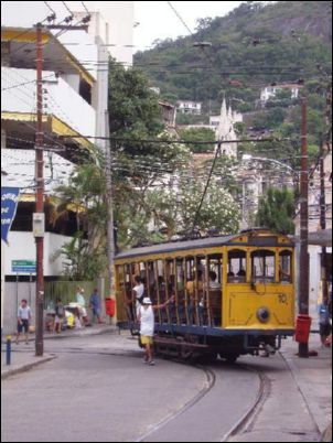 Bahn in Santa Teresa